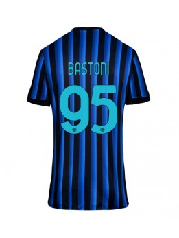 Inter Milan Alessandro Bastoni #95 Replika Hemmakläder Dam 2025-26 Kortärmad